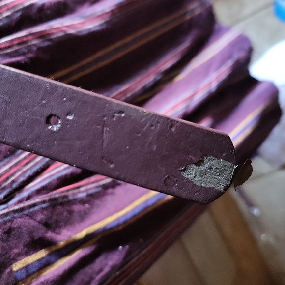 ModCloth Size Large Midi Swing Dress with Multi Colored Stripes - Picture 3 of 4